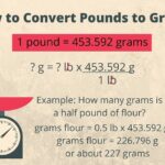 how many grams in a pound